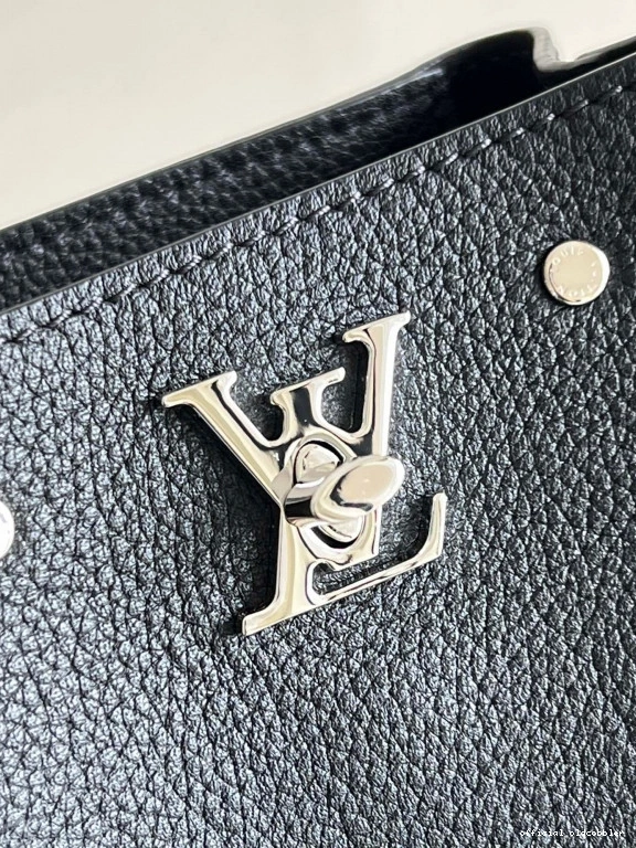 Official oldcobbler BUCKET LOUIS LOCKME VUITTON NANO 0727